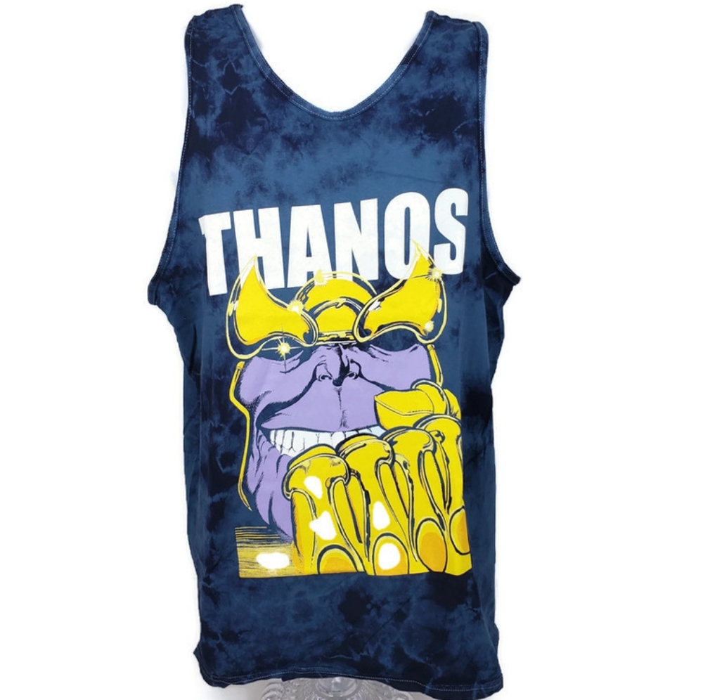 Marvel Avengers Thanos Tie Dye Tank Top